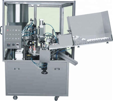 Giá tốt Thiết bị niêm phong ống nhựa polymer Máy chiết rót Mỹ phẩm Đen mờ trực tuyến