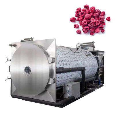 Giá tốt ODM OEM hỗ trợ Stainless Steel chế biến thực phẩm Máy đông khô chân không Máy đông khô trực tuyến