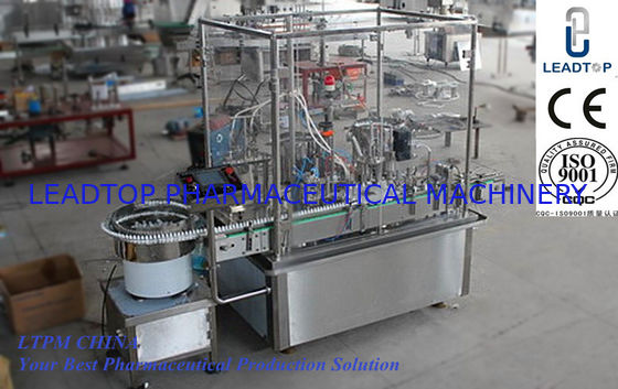 Giá tốt Máy chiết rót chai lỏng tự động với điều khiển PLC 10-40 chai / phút trực tuyến