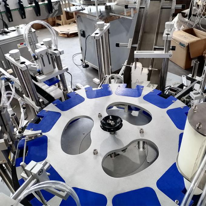 Máy đóng hộp tùy chỉnh với thiết kế 8 trạm và hệ thống thay đổi nhanh chóng để đóng gói nạp trên tốc độ cao 1