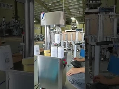 Loại sàn tự động Kim loại Nhựa PET Có thể niêm phong Máy Thực phẩm có thể Tin Seamer