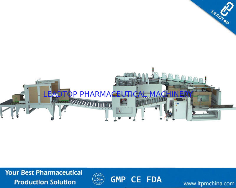 Máy đóng gói hộp carton tự động để đóng gói hộp carton 510 * 510 mm Kích thước niêm phong tối đa