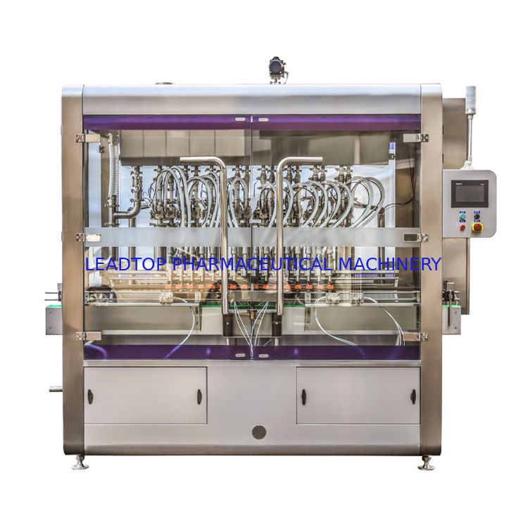 Máy nạp chai chất lỏng xoay 8 kW 220/380V Cung cấp điện CE/GMP/SGS/BV Chứng nhận