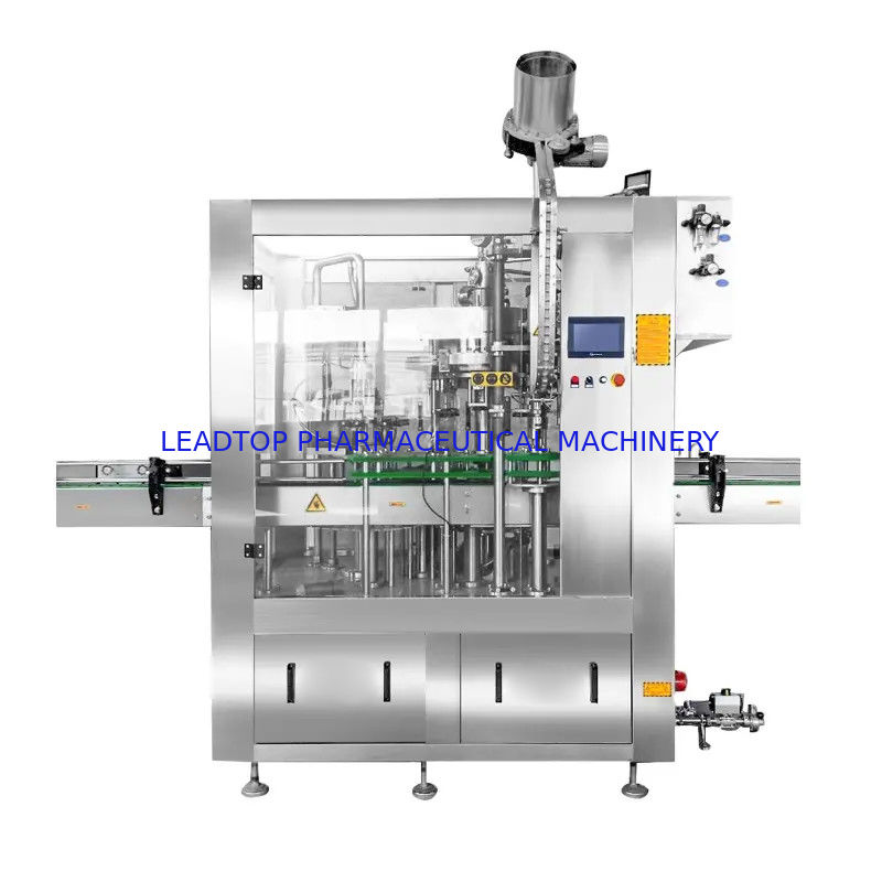 16 vòi CE Máy đổ chai chất lỏng xoay cho dung lượng điền 50-5000ml