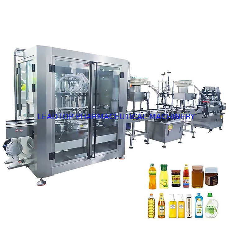 8/12/14/16 chai nước chai đầy và nắp máy với GMP chứng nhận