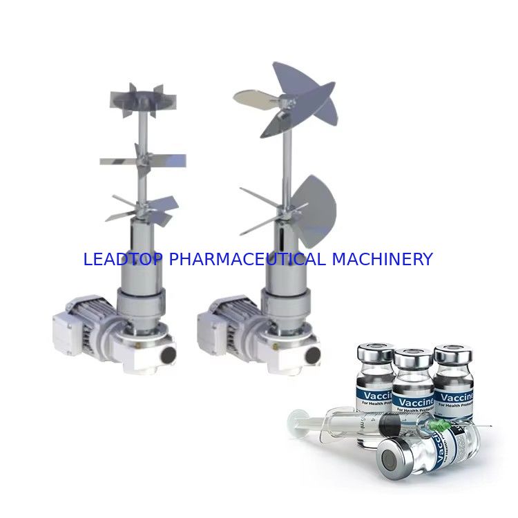 Máy trộn từ lực mô-men xoắn cao cho môi trường nổ ATEX được chứng nhận với lưỡi Hastelloy và thiết kế vệ sinh sẵn sàng CIP