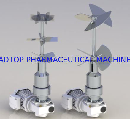 Chế độ vệ sinh Bottom Magnetic Stirrer Thực phẩm / Dược phẩm / Hóa chất 316L Stainless FDA GMP Contactless Sealing Low-Maintenance