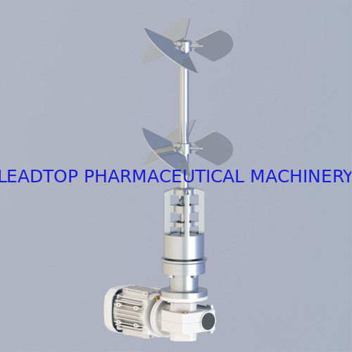 316L SS Chế độ vệ sinh đáy Magnetic Stirrer Thực phẩm Biopharma FDA GMP Zero-Wear Sealing Low-Maintenance