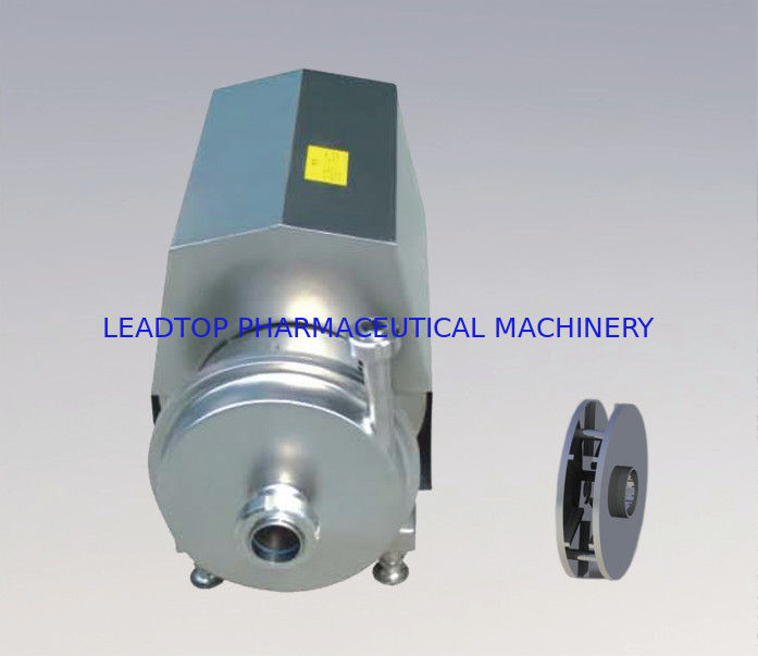 Thép không gỉ 316L bơm ống phẳng vệ sinh CIP SIP tương thích thiết kế cắt giảm thấp cho ngành công nghiệp thực phẩm và đồ uống dược phẩm
