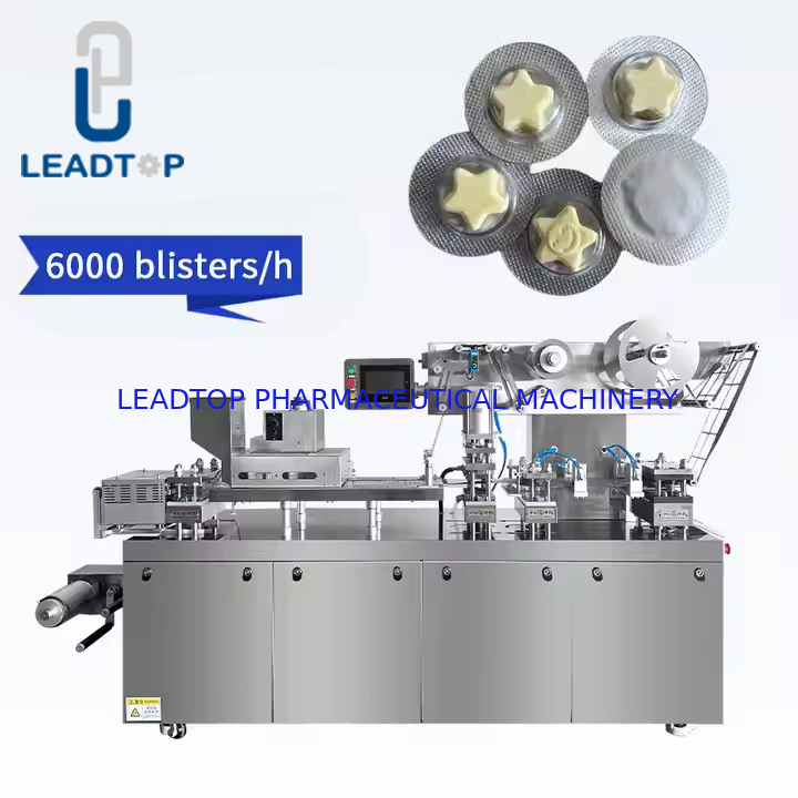 PLC Blister Packing Machine với 2 đầu hàn 30-60pcs / min