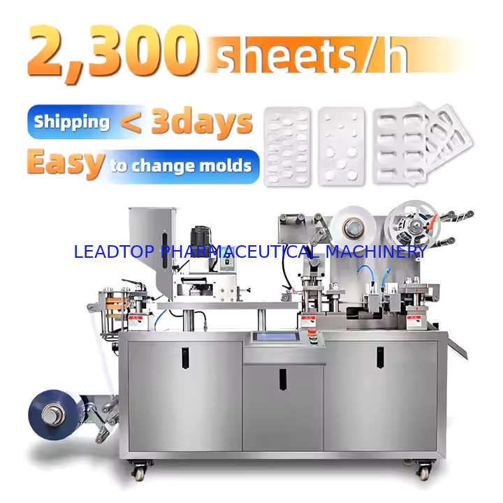 Máy đóng gói mụn 30-60pcs/min với điều khiển PLC