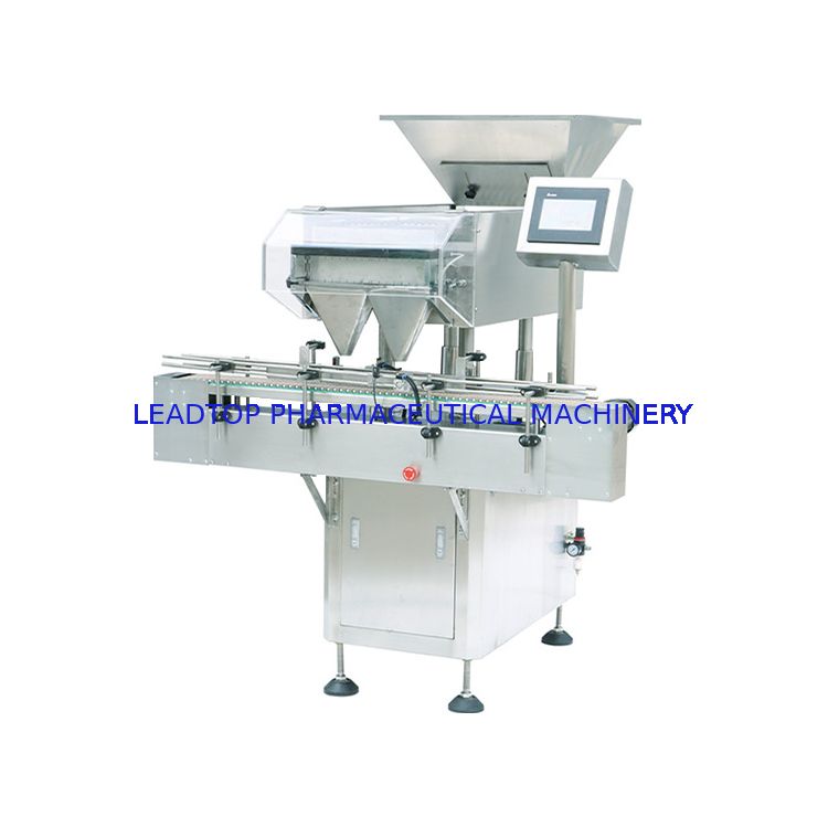 Máy đếm viên thuốc cho viên thuốc 5-25mm trong chai nhựa vuông