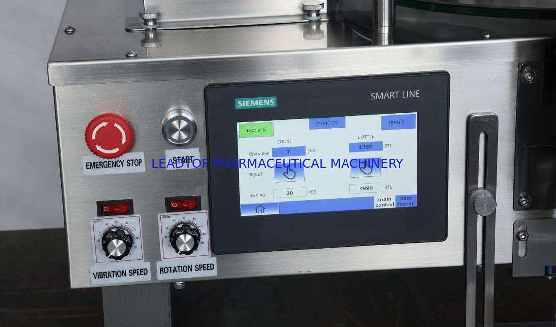 2-9999 PC / chai Đặt đầy Range máy đếm viên nang tự động Tối đa 15 Công suất cho ngành công nghiệp dược phẩm