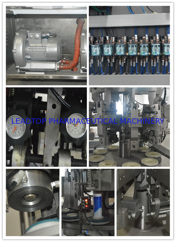 30-50 ống mỗi phút Máy chiết rót và niêm phong ống tự động với điều khiển PLC