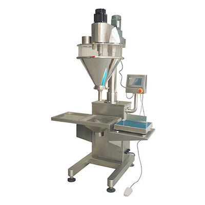 Giá tốt Máy chiết rót bán tự động 100BPH Cà phê Ớt Protein nhỏ Gia vị sữa khô trực tuyến