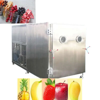 Giá tốt Industry Vacuum Freeze Dryer Machine Strawberry Fruit And Vegetable 120Kw 25kg / Batch trực tuyến