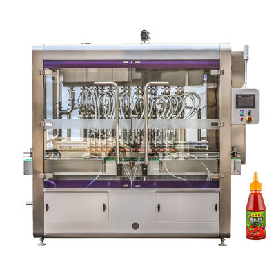 Giá tốt Máy nạp chai chất lỏng tự động xoay 700 kg Năng lượng tiêu thụ 6 kW Chứng nhận CE trực tuyến