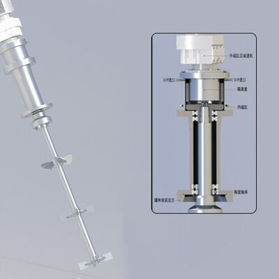 Giá tốt Top Magnetic Levitation Mixer Food Biopharma Chemical 316L SS FDA GMP Không mang mặc chống ăn mòn trực tuyến