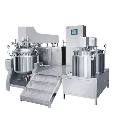 Giá tốt Công nghiệp 100L-1000L thép không gỉ Máy pha trộn hơi nước điện homogenizing emulsifier trực tuyến