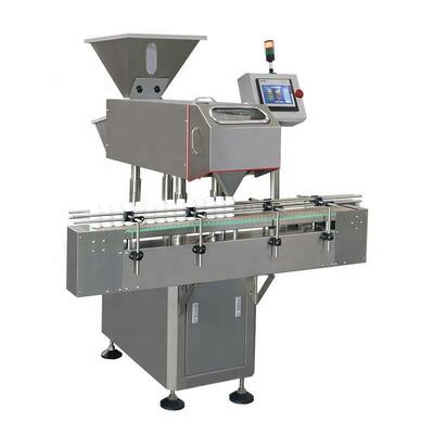 Giá tốt Máy đếm viên thuốc tự động với 15.000 viên/phút >99,98% độ chính xác và tương thích với chai 10~500ml trực tuyến