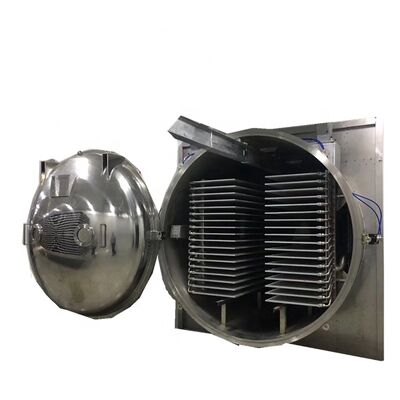 Giá tốt Máy sấy đông lạnh công nghiệp với dung tích 15 kg/mẻ, điều khiển màn hình cảm ứng và hệ thống gia nhiệt bằng hơi nước trực tuyến