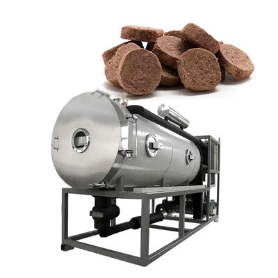 Giá tốt Máy sấy đông lạnh công suất cao 15 kg/mẻ với khoảng cách kệ 70 mm và vận hành màn hình cảm ứng cho quá trình đông khô công nghiệp trực tuyến