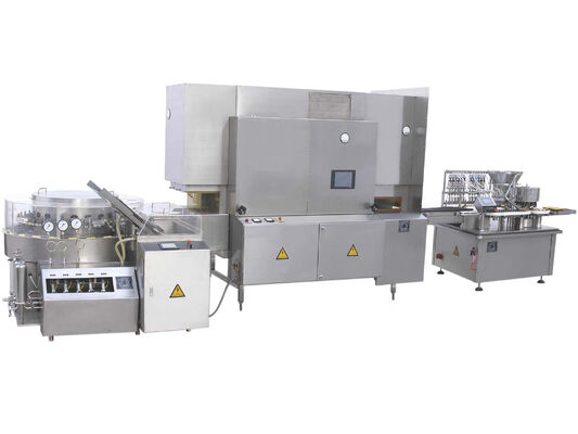 Giá tốt Dây chuyền máy chiết rót chai chất lỏng với rửa siêu âm chai chất lỏng bằng miệng trực tuyến