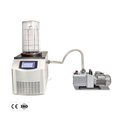 Giá tốt Phòng thí nghiệm Máy sấy dược phẩm thăng hoa 2L / S với màn hình cảm ứng trực tuyến